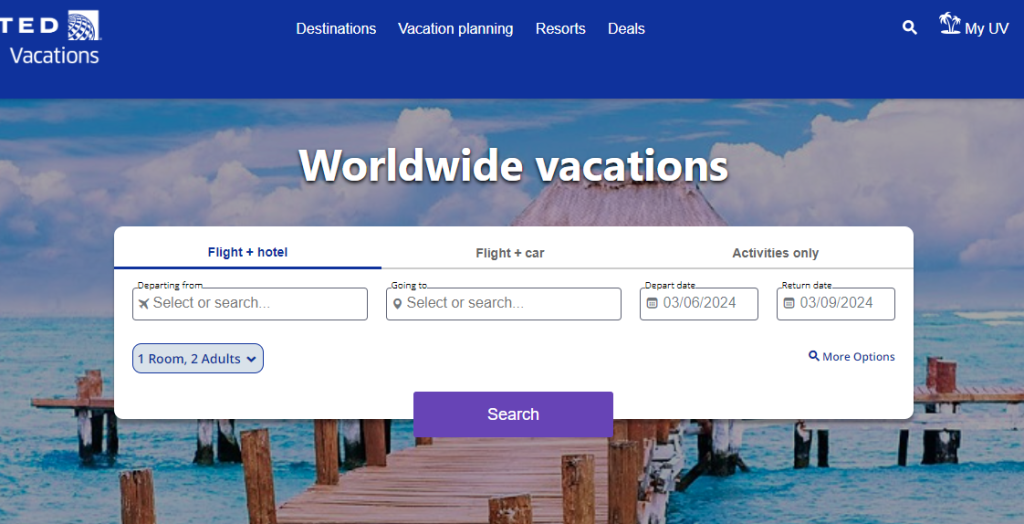 United Airlines Vacation Packages