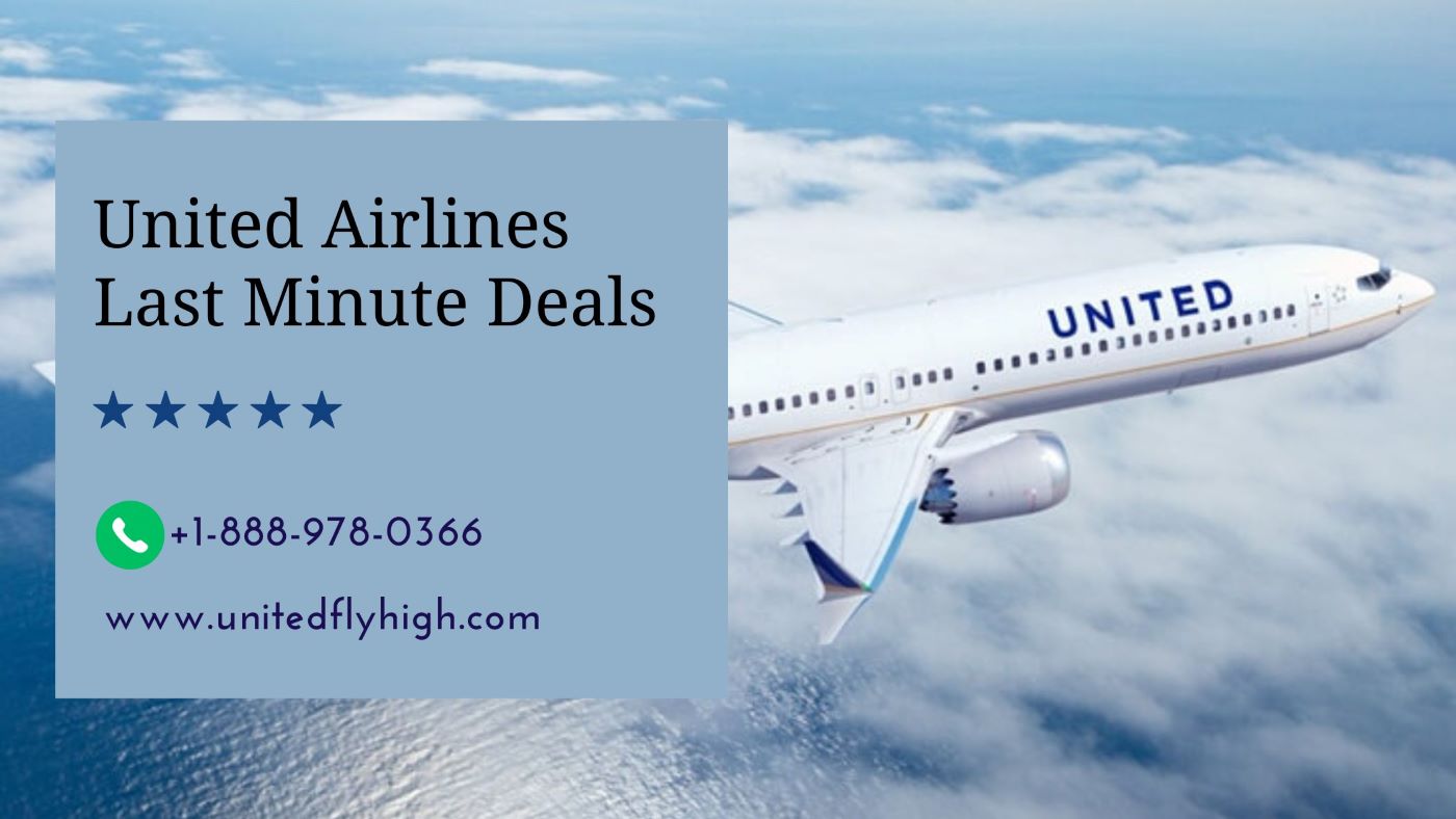 united airlines last minute deals